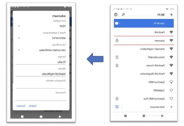 Android手机的Wifi连接图